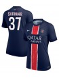 Paris Saint-Germain Milan Skriniar #37 Zenski Domaci Dres 2024-25 Kratak Rukavima